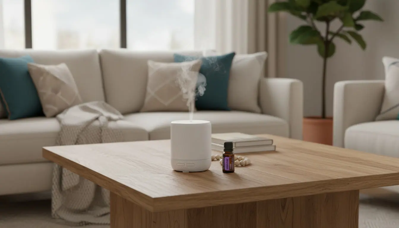 jak używać olejków eterycznych w domu z dyfuzorem