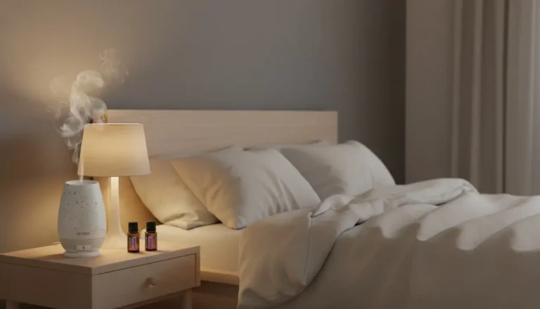 jak stosować olejki na noc – dyfuzor w sypialni przed snem