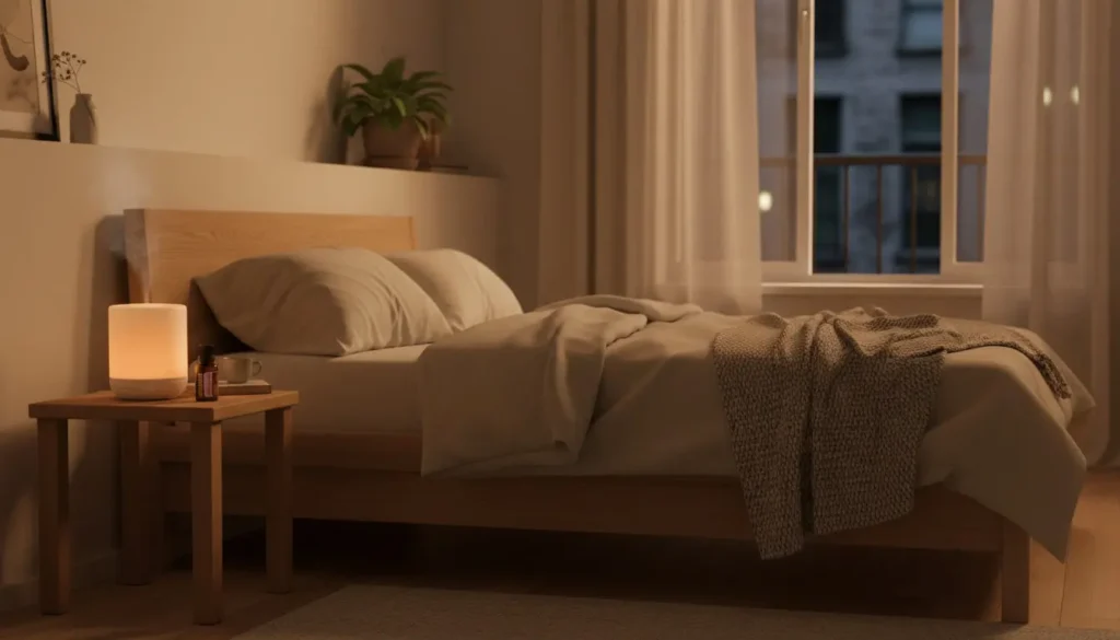 jak poprawić jakość snu olejek lawendowy i serenity wieczorne wyciszenie