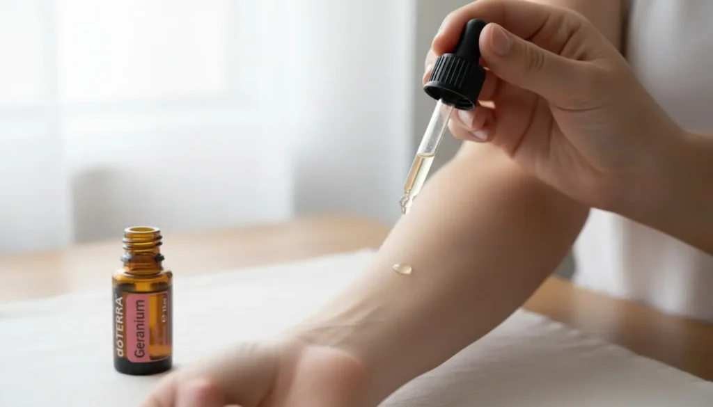 olejki eteryczne na skórę – test płatkowy przed użyciem olejku eterycznego