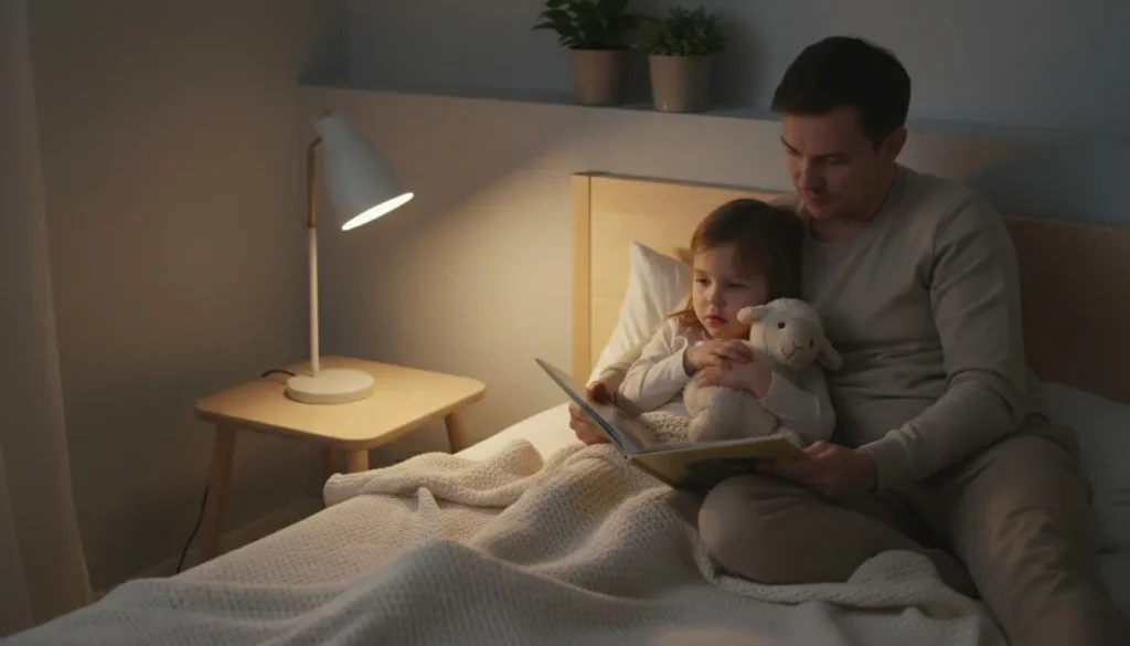 problemy ze snem u dzieci – wieczorna rutyna czytania dziecku przed snem